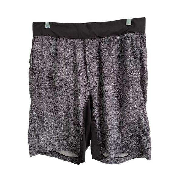 Lululemon Men's L T.H.E. SHORTS 9" Linerless Medium Carbon Mist Grey Activewear - Picture 1 of 11